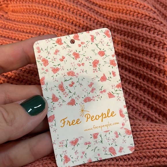 NWT FREE PEOPLE | Layer Cake Ribbed Turtleneck Sweater in Rose Icing Size XS - Picture 14 of 15